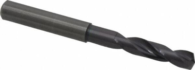 Screw Machine Length Drill Bit: 0.2756" Dia, 140 &deg;, Solid Carbide
