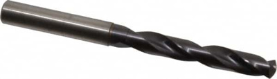 Jobber Length Drill Bit: 0.2969" Dia, 140 &deg;, Solid Carbide