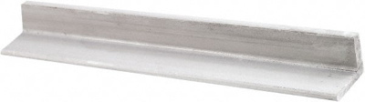 3/8 Inch Thick x 2 Inch Wide, Aluminum Solid Angle