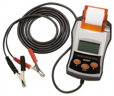 6 to 24 Volt Digital Battery & System Tester with Integrated Printer