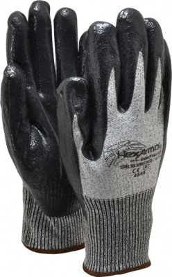 Cut & Puncture-Resistant Gloves: Size XL, ANSI Cut A8, ANSI Puncture 5, Nitrile, Polyethylene