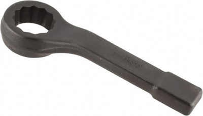 Box End Striking Wrench: 2-13/16", 12 Point, Single End