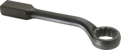 Box End Striking Wrench: 1-15/16", 12 Point, Single End