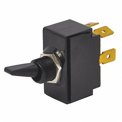 Toggle Switch DPST 10A @ 250V QuikConnct