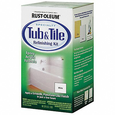 Tub/Tile Refreshing Kit White 1 qt Box
