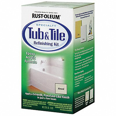 Tub/Tile Refreshing Kit Almond 1 qt Box