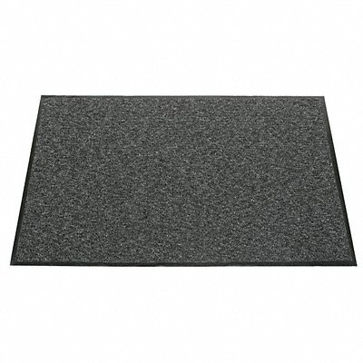 Carpeted Entrance Mat Dark Gray 4ftx6ft