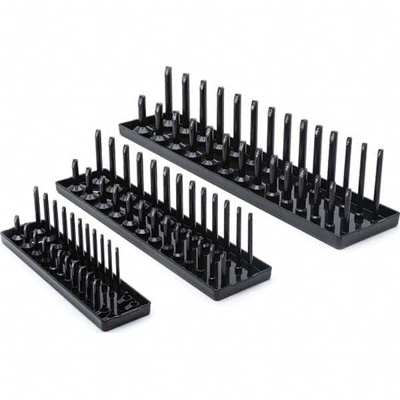 Socket Holders & Trays; Type: Tray ; Holds Number of Pieces: 90 ; Color: Black ; Additional Informat