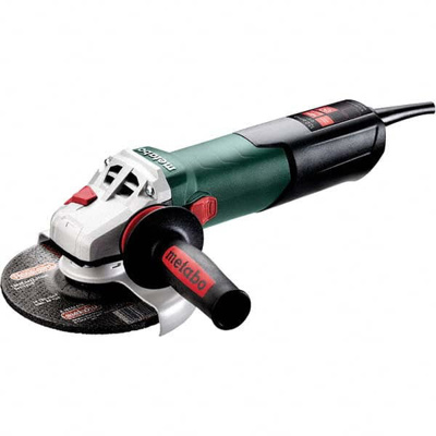 Corded Angle Grinder: 6" Wheel Dia, 10,000 RPM, 5/8-11 Spindle