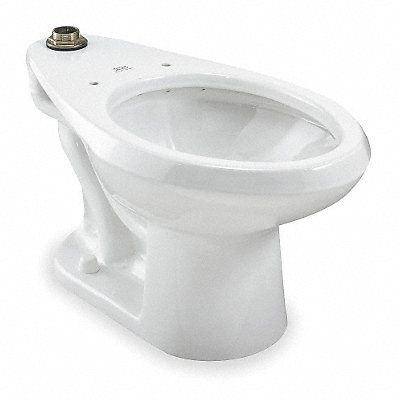Toilet Bowl Elongated Floor Flush Valve