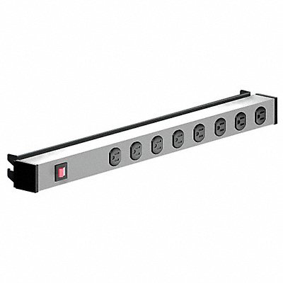 Power Strip for 24 in Wide Frame