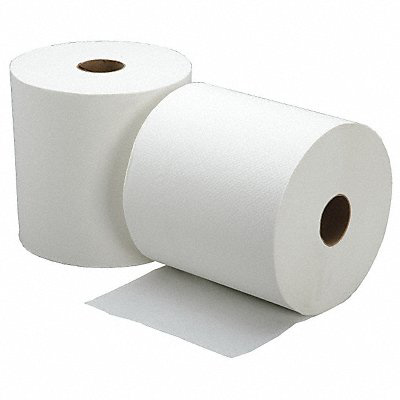 Paper Towel Roll Continuous White PK6