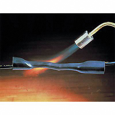 Shrink Tubing 4 ft Blk 7 in ID PK5