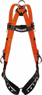 Fall Protection Harnesses: 400 Lb, Back and Side D-Rings Style, Size 2X-Large