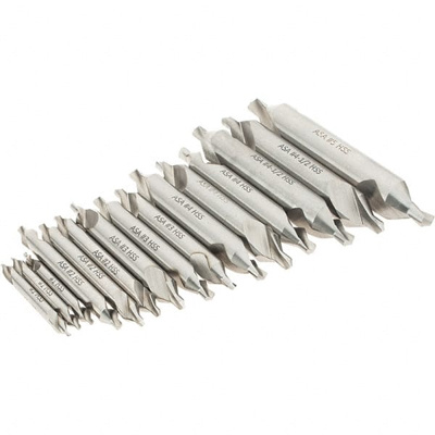 15 Pc #1 to #5 High Speed Steel Combo Drill & Countersink Set