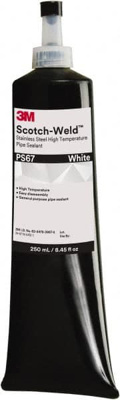 Pipe Thread Sealant: White, 250 mL Bottle