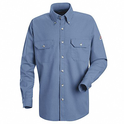E6994 FR Long Sleeve Shirt Button Lt Blue LT
