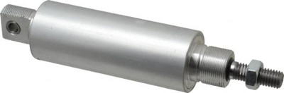 Double Acting Rodless Air Cylinder: 1-1/2" Bore, 2" Stroke, 200 psi Max, 1/4 NPTF Port