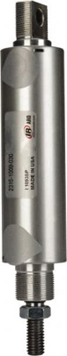 Double Acting Rodless Air Cylinder: 1-1/2" Bore, 3" Stroke, 200 psi Max, 1/4 NPTF Port