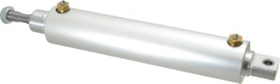 Double Acting Rodless Air Cylinder: 1-1/2" Bore, 6" Stroke, 200 psi Max, 1/4 NPTF Port