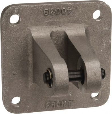Air Cylinder Clevis Bracket: 4" Bore, Use with ARO Economair Cylinders