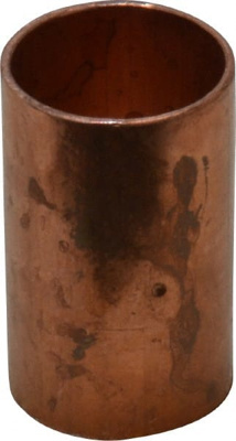 Wrot Copper Pipe Coupling: 3/4" Fitting, C x C, Solder Joint