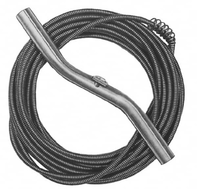 Closet & Drain Augers; Cable Type: Economy Type ; Cable Length (Feet): 25 ; Cable Diameter: 3/8 (Inc