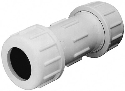 3/4" Pipe, CPVC Compression Pipe Coupling