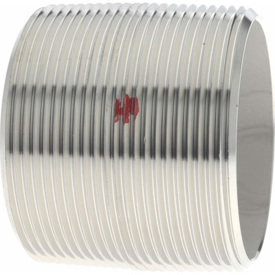 Stainless Steel Pipe Nipple: 2" Pipe, Grade 304 & 304L