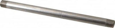 Stainless Steel Pipe Nipple: 3/8" Pipe, Grade 316 & 316L