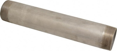 Stainless Steel Pipe Nipple: 2" Pipe, Grade 316 & 316L