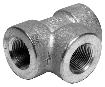 Pipe Tee: 1/8" Fitting, 316 & 316L Stainless Steel