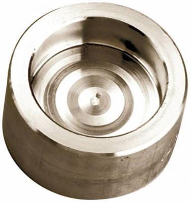 Pipe End Cap: 1/8" Fitting, 316 Stainless Steel