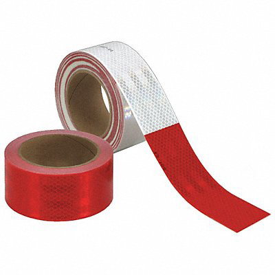 Reflective Tape Red/White 1 in W