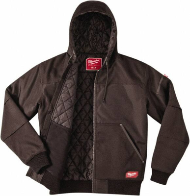 Cold Weather Jacket: Size X-Large, Black, Polyester