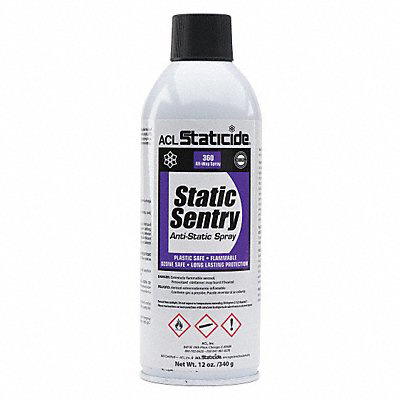 Anti-Static Control Spray Alcohol 12 oz.