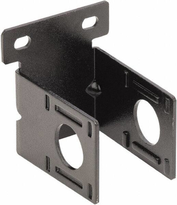 FRL 'C' Mounting Bracket: Steel, Use with Miniature Filter & Lubricator