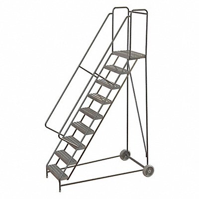 Wheelbarrow Ladder Alum. 9 Steps 350lb.