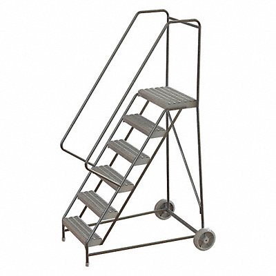 Wheelbarrow Ladder Alum. 6 Steps 350 lb.