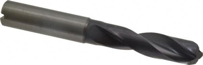 Screw Machine Length Drill Bit: 0.5157" Dia, 140 &deg;, Solid Carbide
