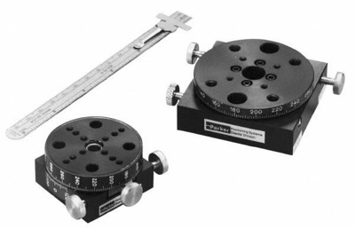 Rotary Positioning Stages; Stage Thru Hole Diameter: 6.30 (mm); Verneir Readout: Yes