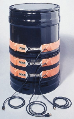 4" Wide, 55 Gallon Wrap-Around Drum Heater with Thermostat