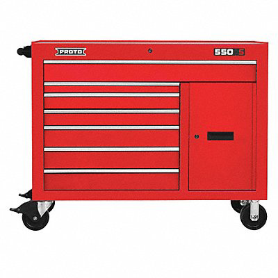 Rolling Tool Cabinet Red Heavy Duty