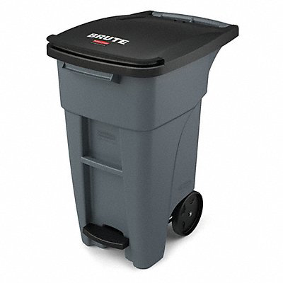 Trash Can Free-Standing Roll Out 32 gal.
