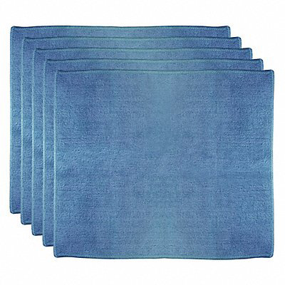 Microfiber Cloth 12 x 14 Blue PK5