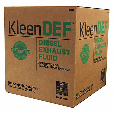 Diesel Exhaust Fluid DEF 2.5 gal Box