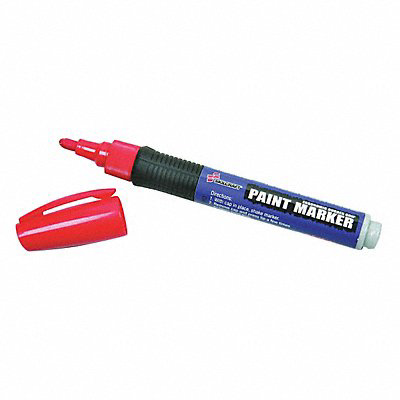 Paint Marker Permanent Red PK6