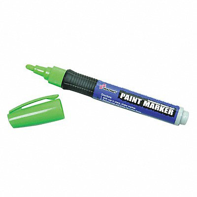 Paint Marker Permanent Green PK6