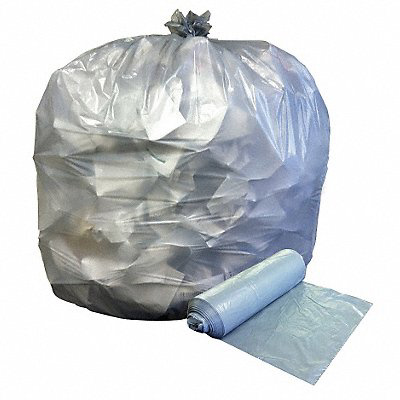 Trash Bag 30 gal Clear PK250