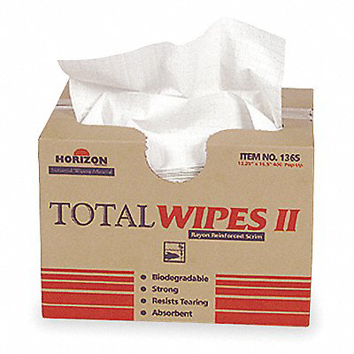 Dry Wipe 13-1/4 x 16-1/2 White